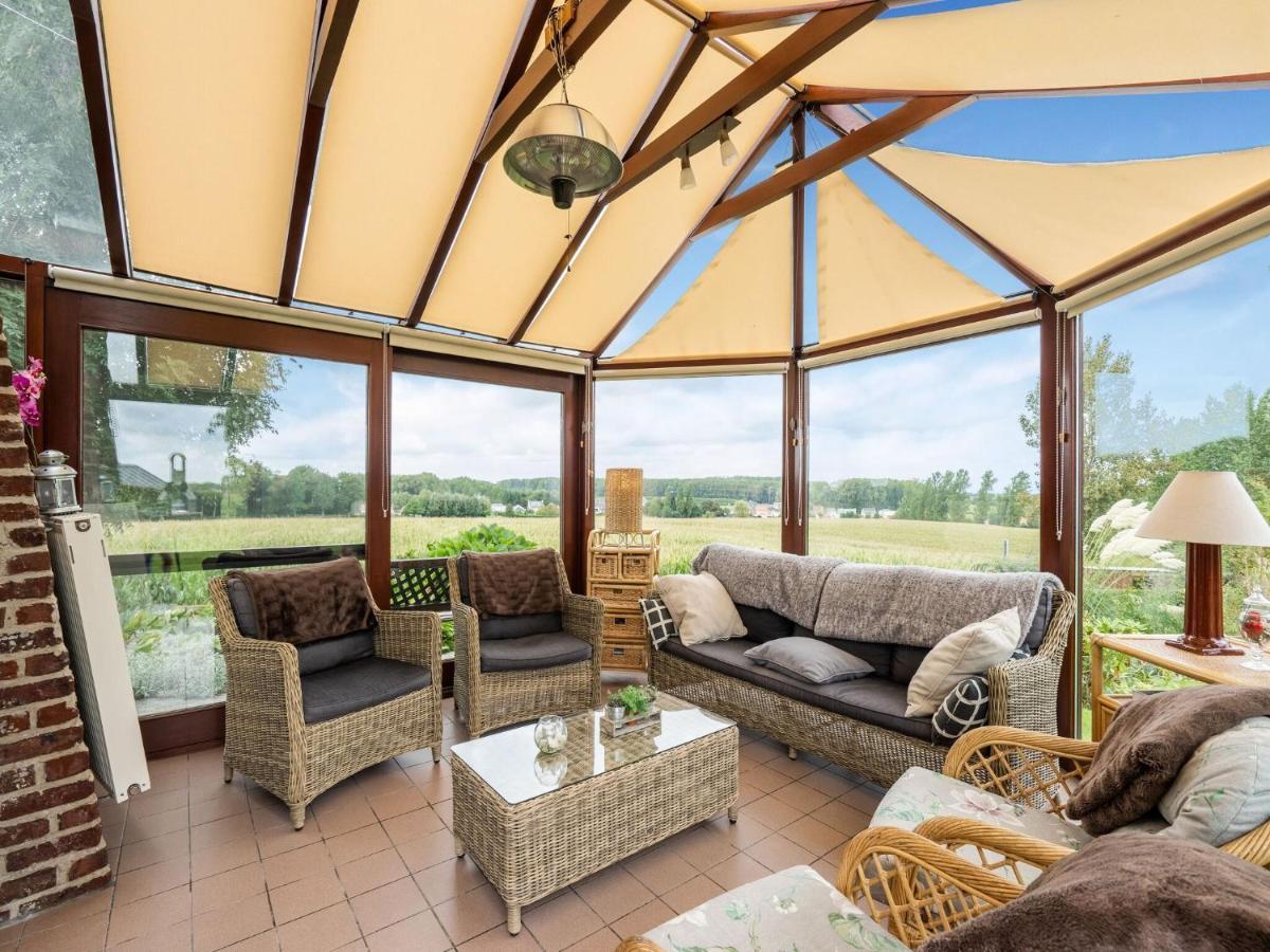 Stunning Holiday Home In Oombergen With Terrace And Garden Zottegem Esterno foto